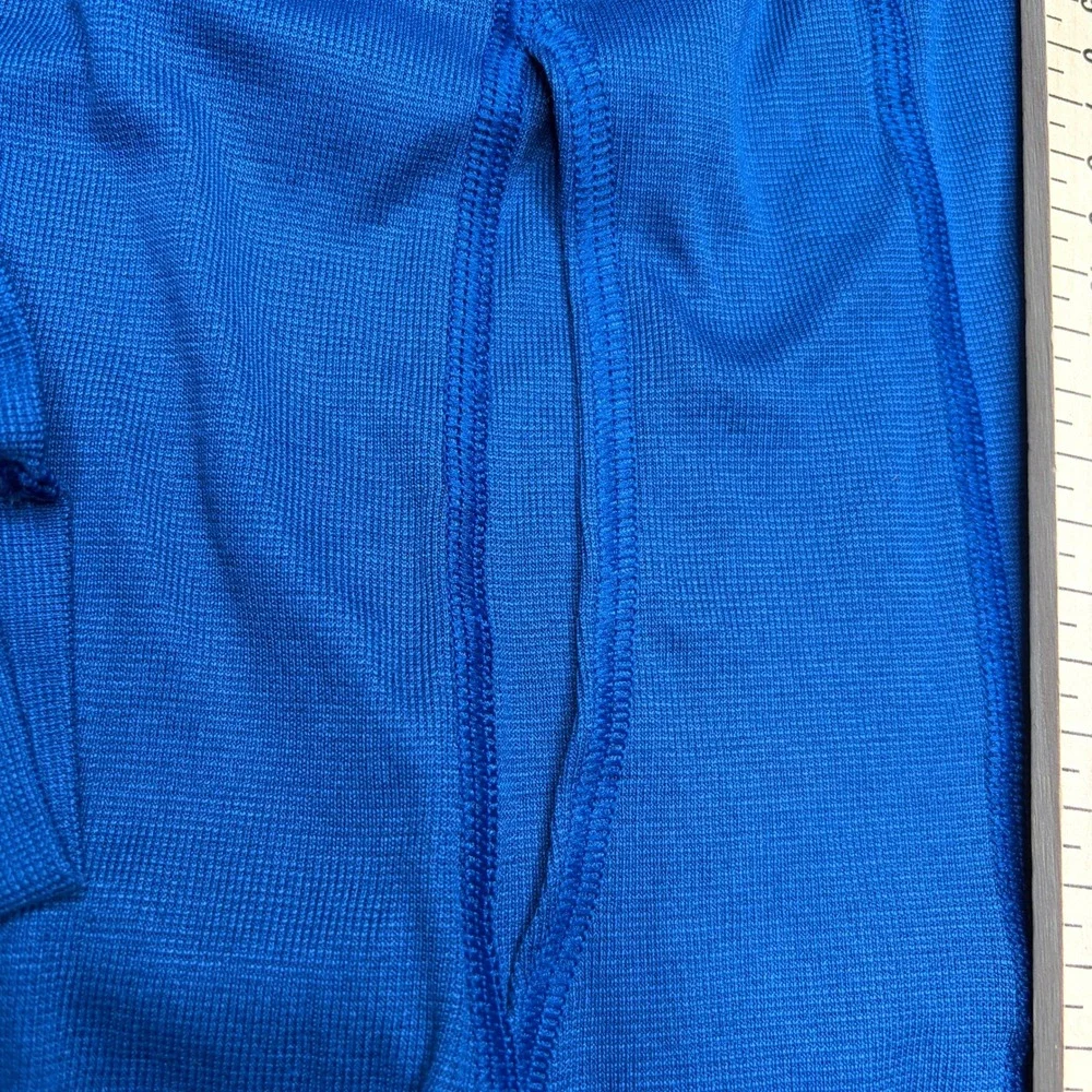 Patagonia Capilene Midweight Base Layer Bottoms Mens Sz XL Blue Thermal Pants